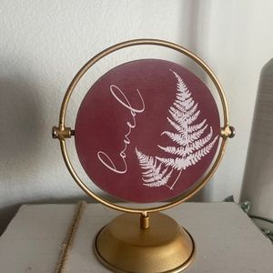 Decorative Sign for Table or Desk